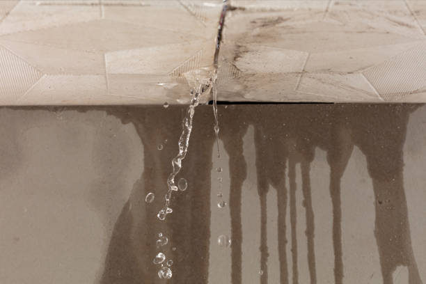 Professional Flood Damage Cleanup technician working in Higdon, AL